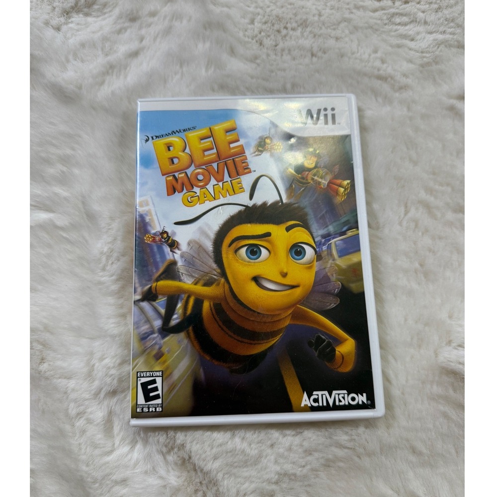 Activision Bee Movie‎ Game Wii Standard White DreamWorks Barry B Benson Retro